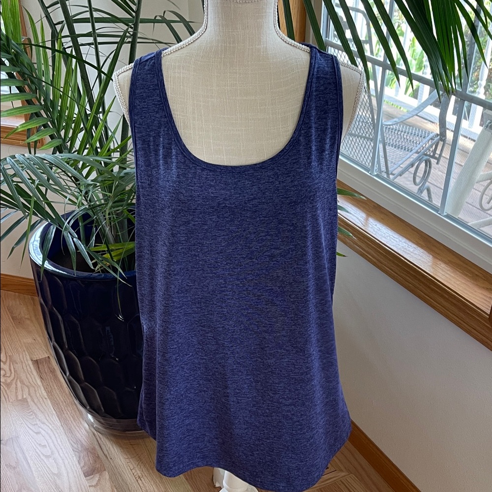 Chic Blue Women's Tank Top
